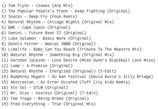 subway-baby-haus-your-buddy-mixsession-32-tracklist