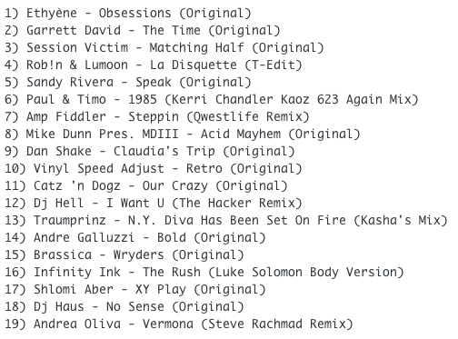 subway-baby-haus-your-buddy-mixsession-33-tracklist